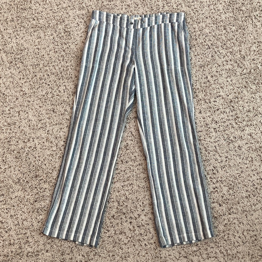 Per Se linen/viscose pants